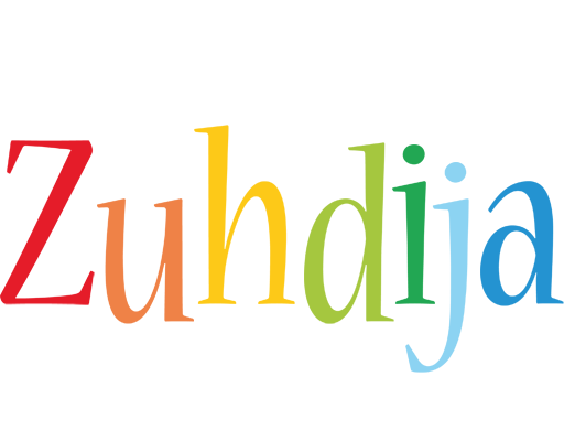 Zuhdija birthday logo