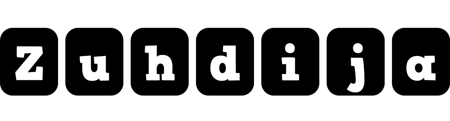 Zuhdija box logo