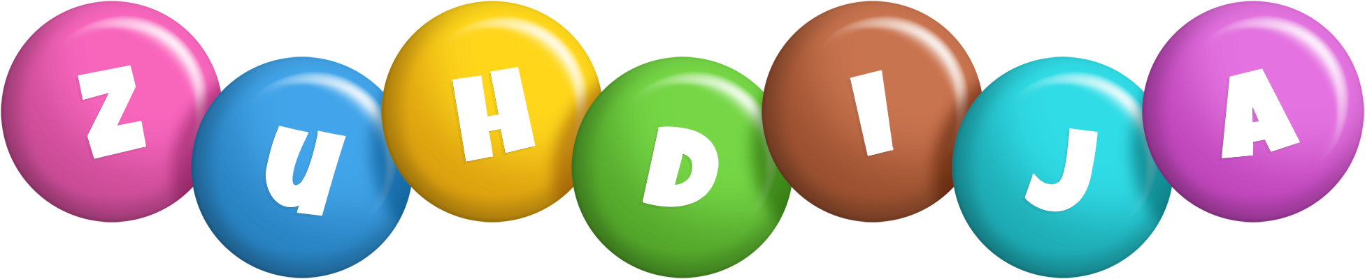 Zuhdija candy logo