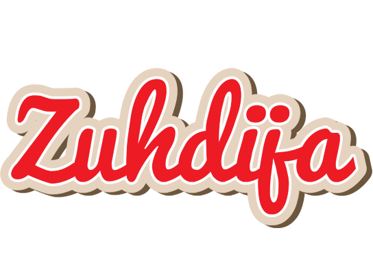 Zuhdija chocolate logo