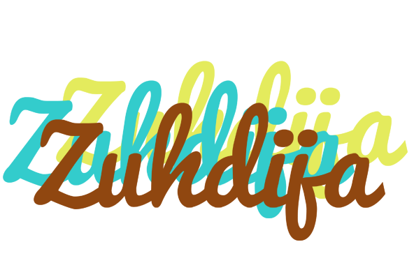 Zuhdija cupcake logo