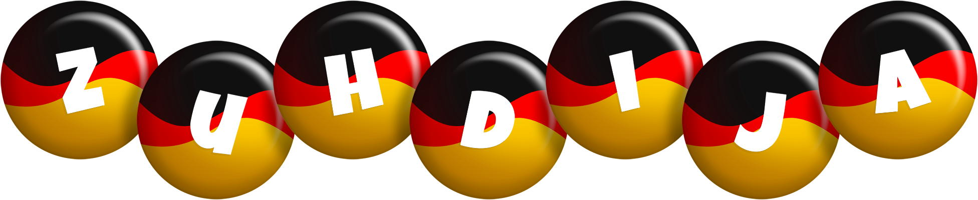 Zuhdija german logo