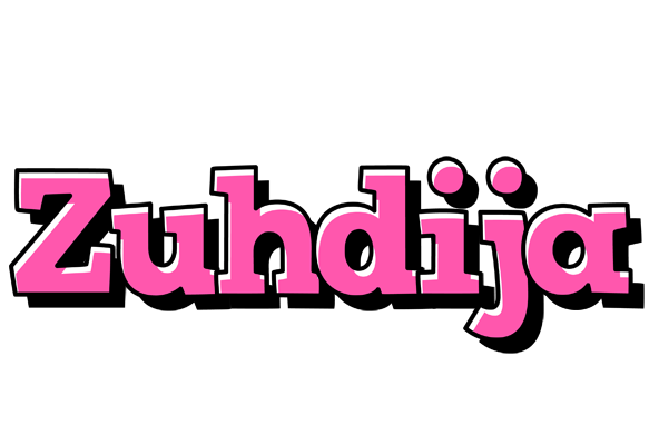 Zuhdija girlish logo