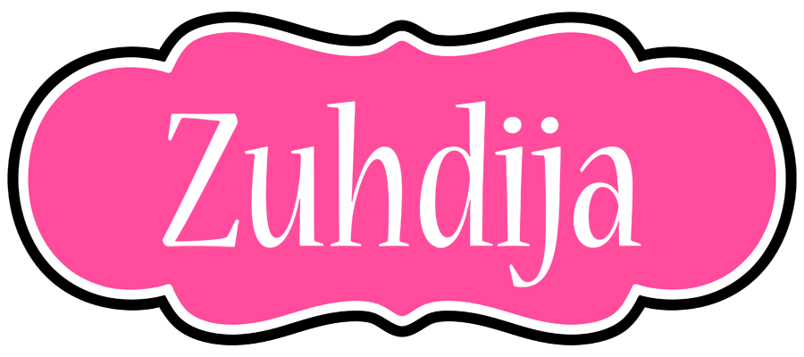 Zuhdija invitation logo