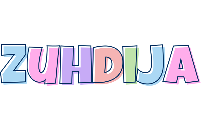 Zuhdija pastel logo