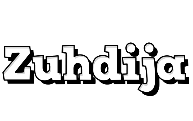 Zuhdija snowing logo