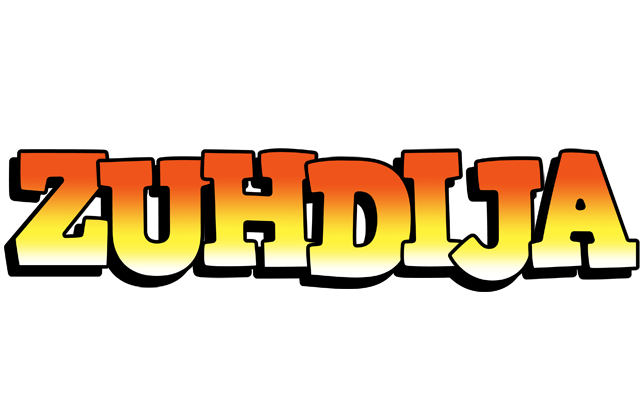 Zuhdija sunset logo