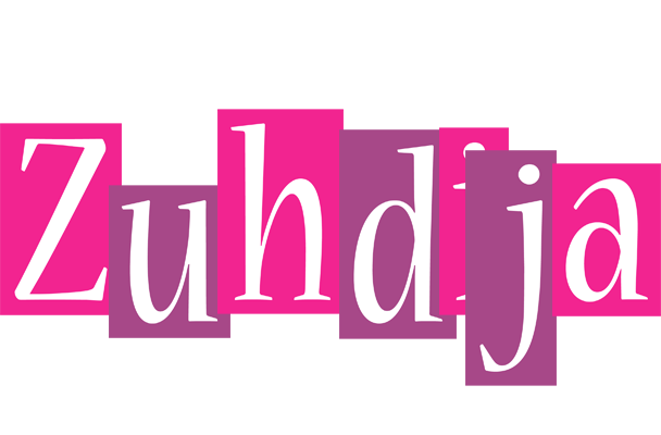Zuhdija whine logo