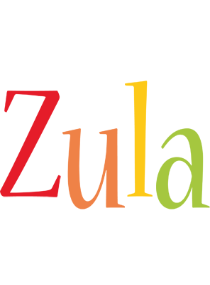 Zula birthday logo