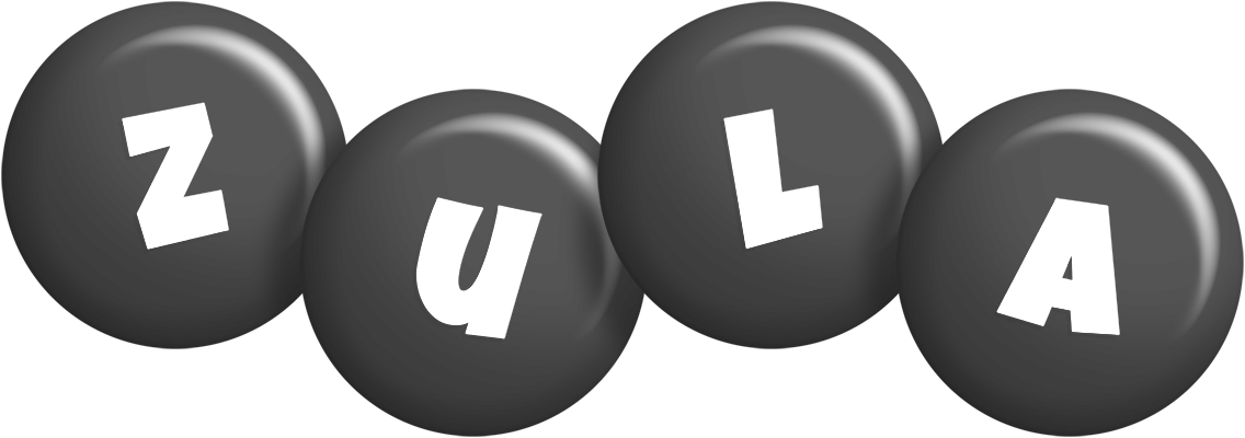 Zula candy-black logo