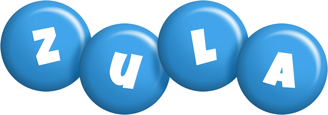 Zula candy-blue logo