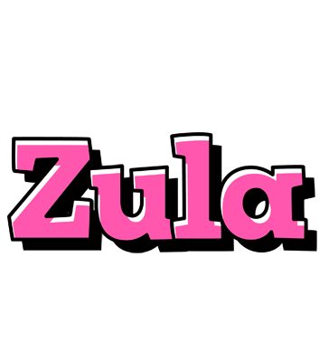 Zula girlish logo