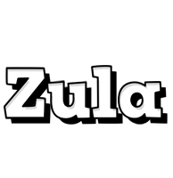 Zula snowing logo