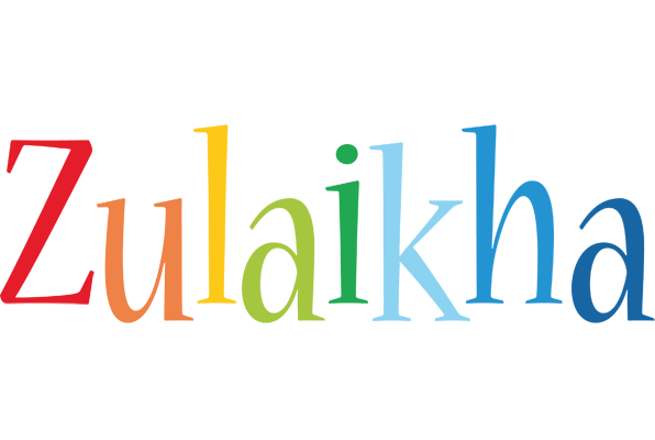 Zulaikha birthday logo