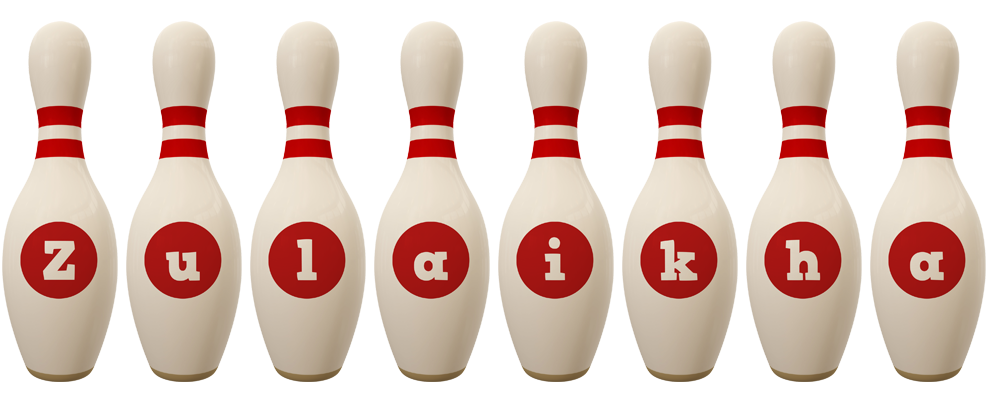 Zulaikha bowling-pin logo