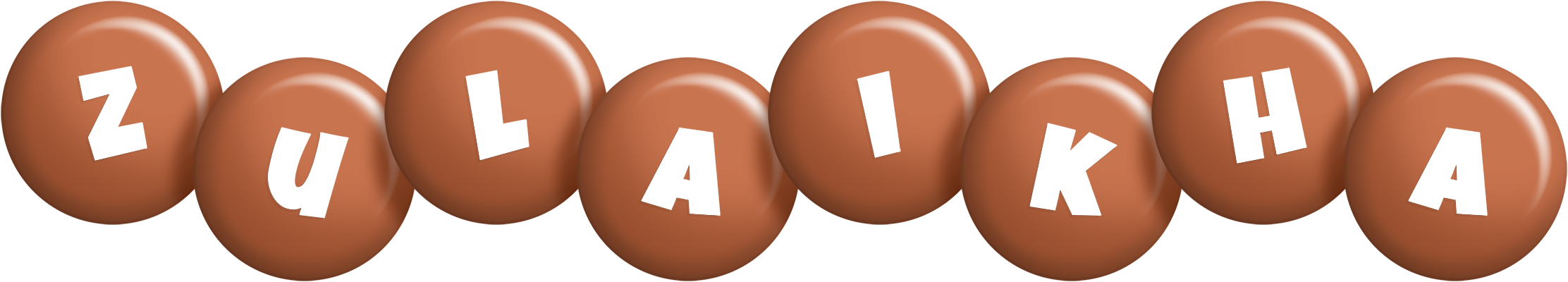 Zulaikha candy-brown logo