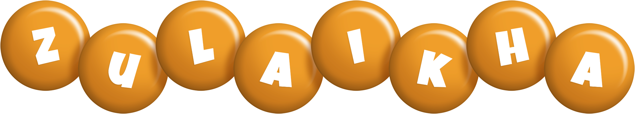 Zulaikha candy-orange logo