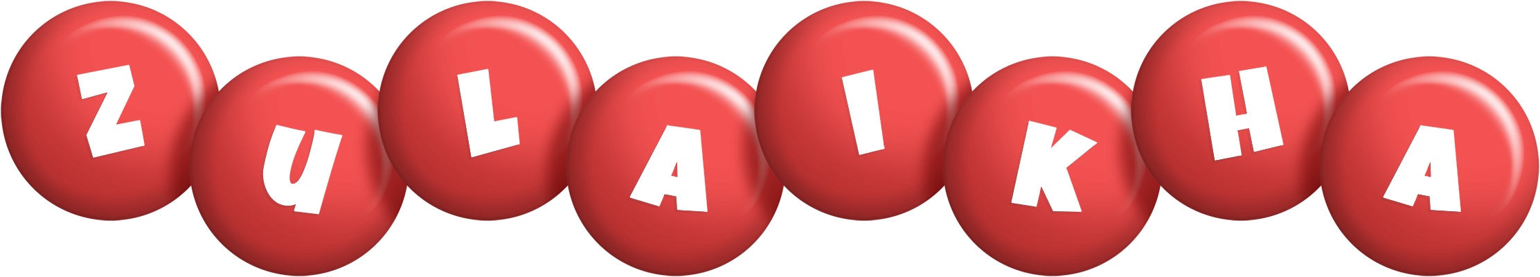 Zulaikha candy-red logo
