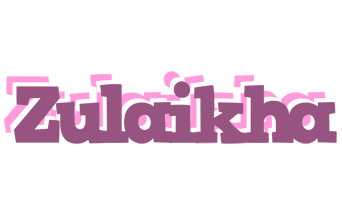 Zulaikha relaxing logo