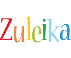 Zuleika birthday logo