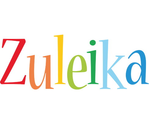 Zuleika birthday logo