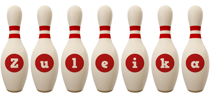 Zuleika bowling-pin logo