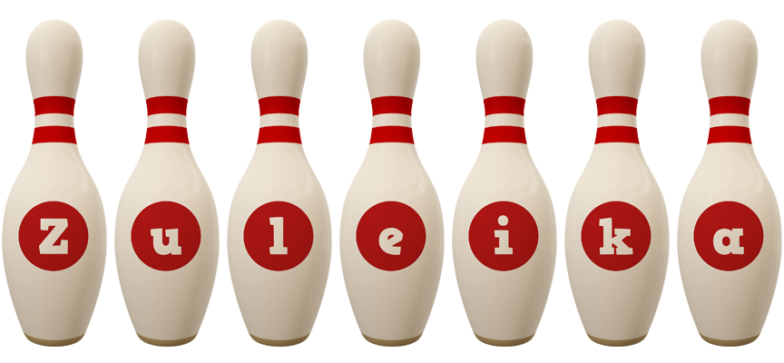 Zuleika bowling-pin logo