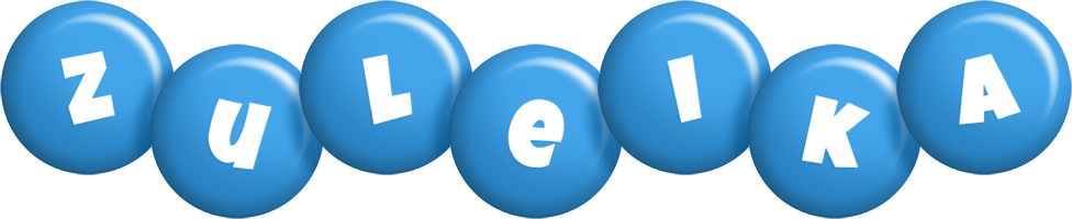 Zuleika candy-blue logo