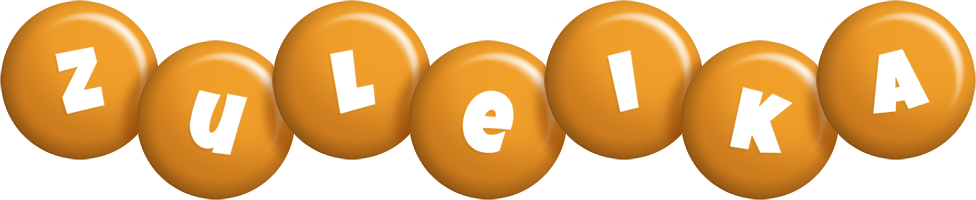 Zuleika candy-orange logo