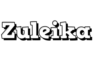 Zuleika snowing logo