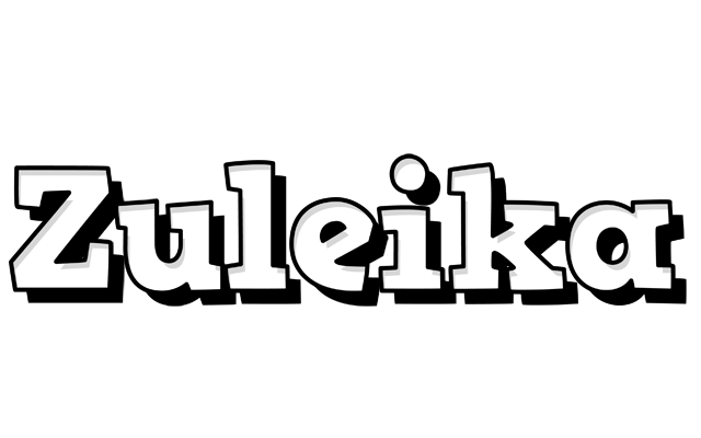 Zuleika snowing logo