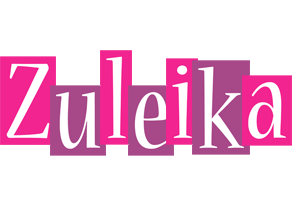 Zuleika whine logo