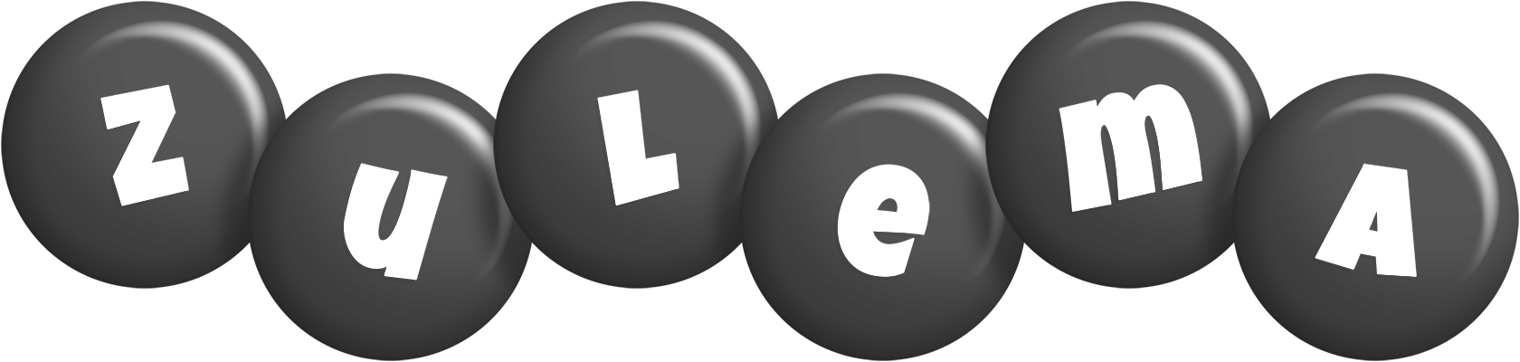 Zulema candy-black logo