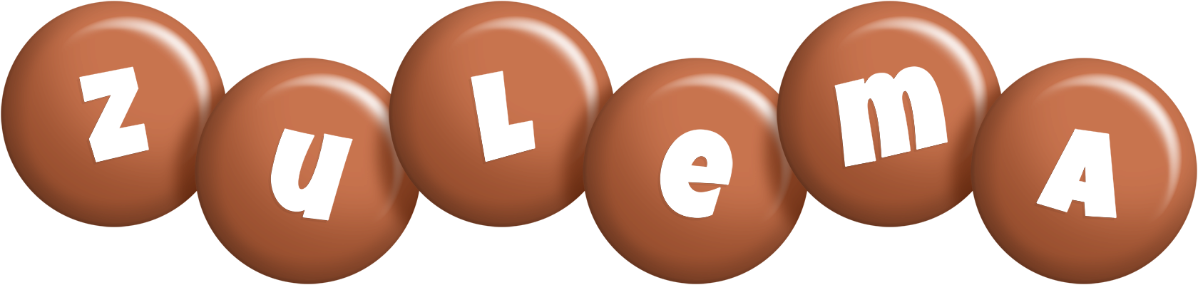 Zulema candy-brown logo