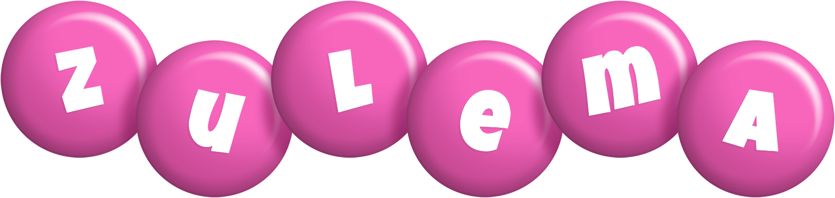 Zulema candy-pink logo