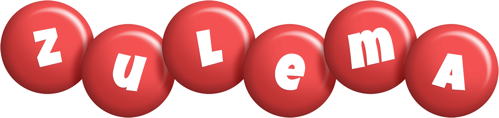 Zulema candy-red logo