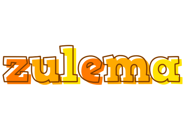 Zulema desert logo