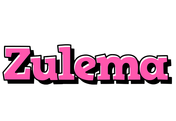 Zulema girlish logo