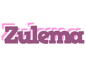 Zulema relaxing logo