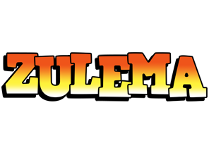 Zulema sunset logo