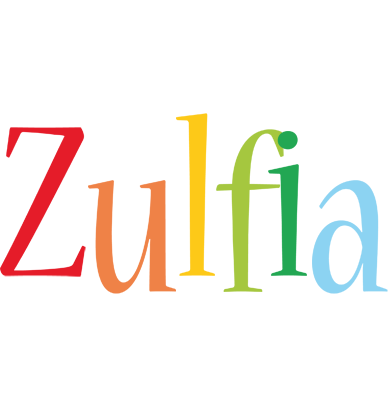 Zulfia birthday logo