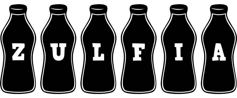 Zulfia bottle logo