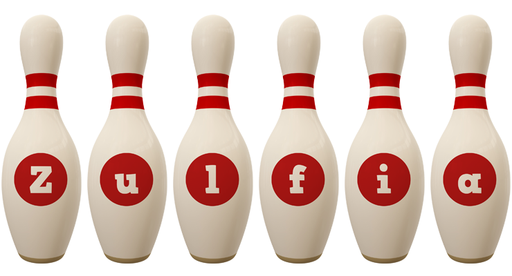 Zulfia bowling-pin logo