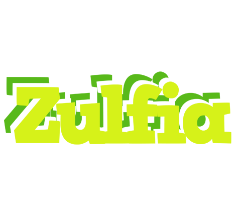 Zulfia citrus logo