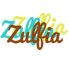 Zulfia cupcake logo