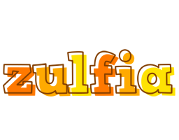 Zulfia desert logo