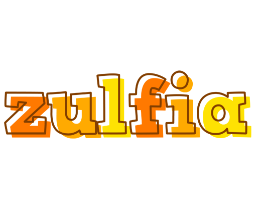 Zulfia desert logo