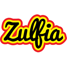 Zulfia flaming logo