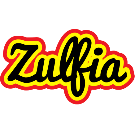 Zulfia flaming logo