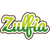 Zulfia golfing logo